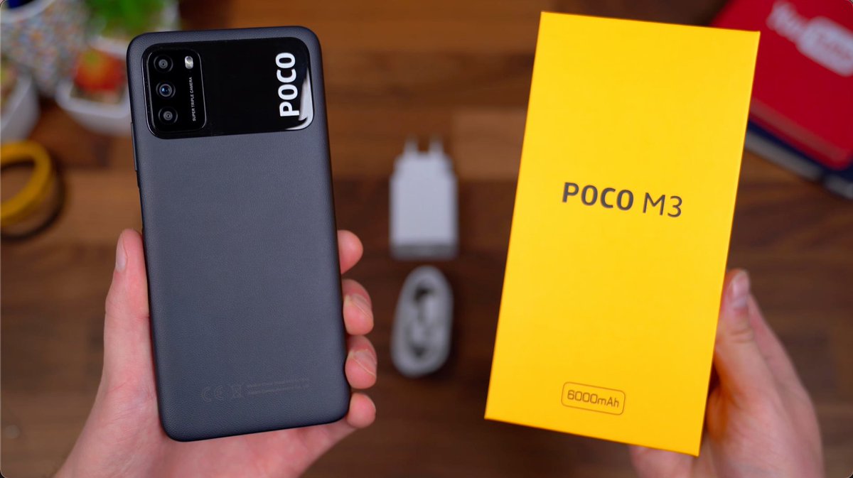 POCO M3 ra mắt tại Ấn Độ với giá 150$ với pin 6000 mAh - camera 48MP