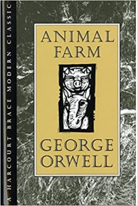 Animal Farm” by George Orwell (Book cover)