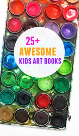 great list of 25+ great kids art books