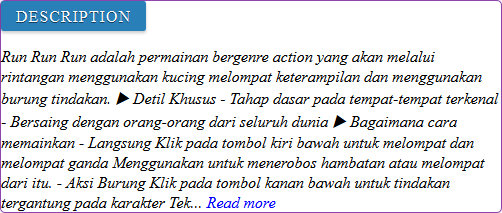 menjalankan menjalankan run game review