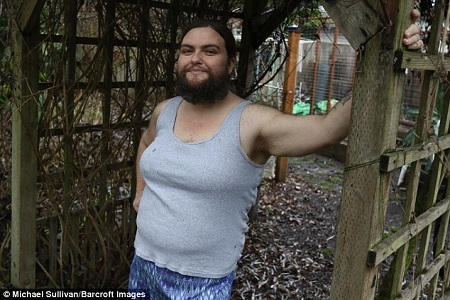 Shocking! You Won't Believe That this Heavily Bearded Person is Actually a WOMAN (Photos)