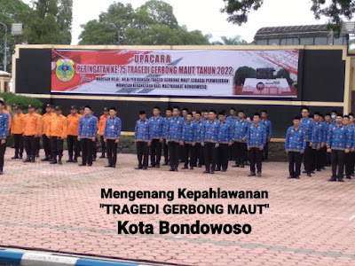 Peringatan "Tragedi Kepahlawanan Gerbong Maut" dan Peresmian Musium (KAI)  Kota Bondowoso