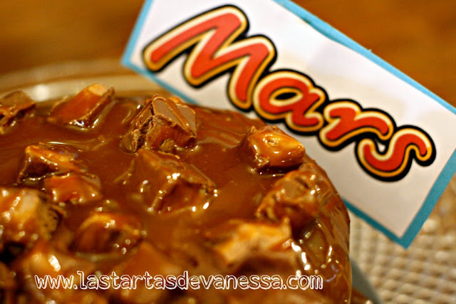 receta de tarta mars