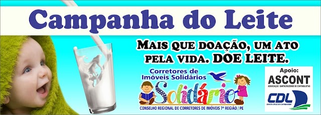 Campanha do Leite em Santa Cruz do Capibaribe