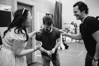 Merrily We Roll Along rehearsals