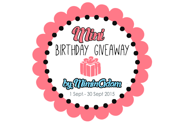 Mini Birthday Giveaway by MiminAdam