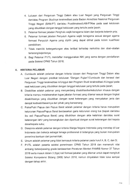 Lowongan CPNS Kementrian Agama Tahun Anggaran 2019 [5815 Formasi]