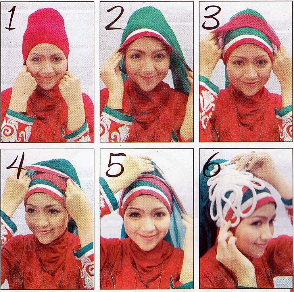 30 Foto Cara Tutorial Hijab Untuk Pesta Untuk Kalian Tutorial