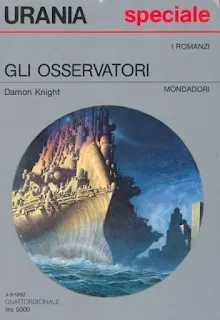 La copertina di Gli osservatori - Urania 1185
