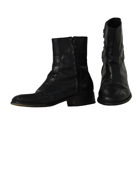 Mens Ankle Boots Zipper1