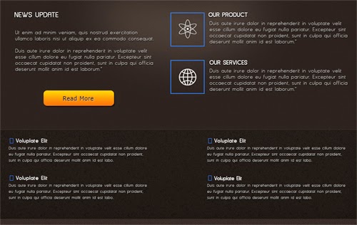 Free Psd Product Web Template