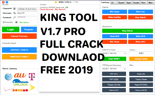 King Tools Pro v1.7 Latest Version Downlaod Free All User 2019