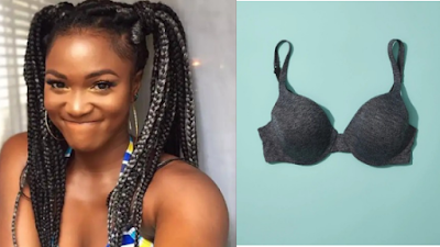 Eva Alordiah Flashes N*pples In New Photo, Spreads Her Hate For Bras 