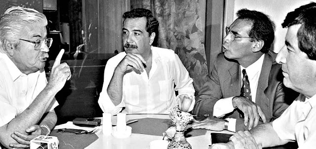 León Febres-Cordero, Jaime Nebot y Jaime Durán Barba apoyaron la candidatura de Jamil en 1988