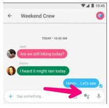 Animated Emojis, GIF Search, Assistant Button Now Added To Google Allo Conversation