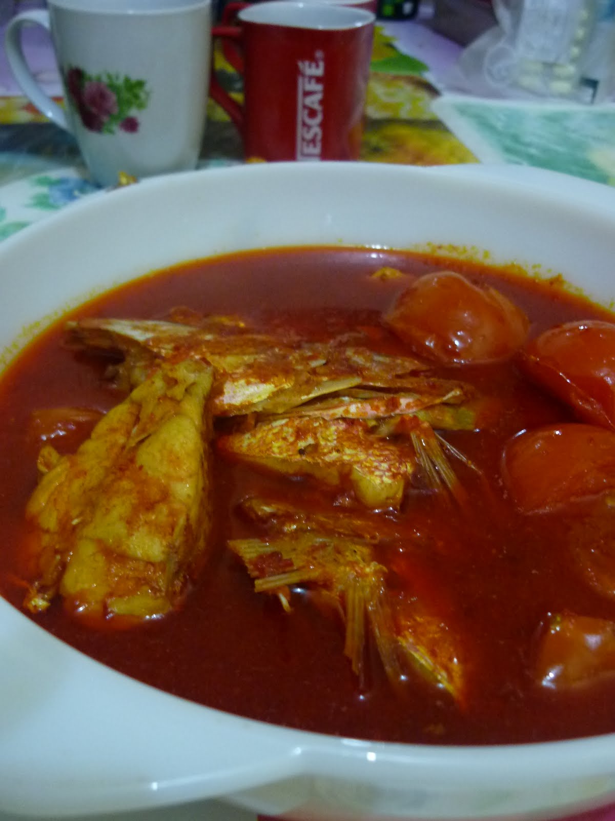  Inspirasiku Ramadhan 6 Asam  Pedas  Ikan  Merah