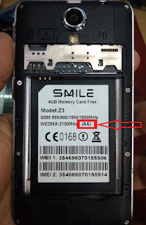SMILE Z3 (AA) NAND FIRMWARE FLASH FILE MT6572 100% TESTED