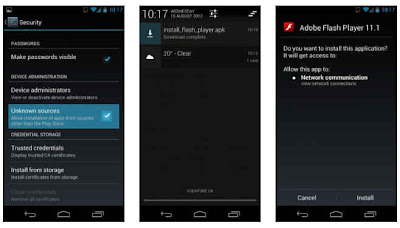  Install Adobe Flash Di Android Secara Manual