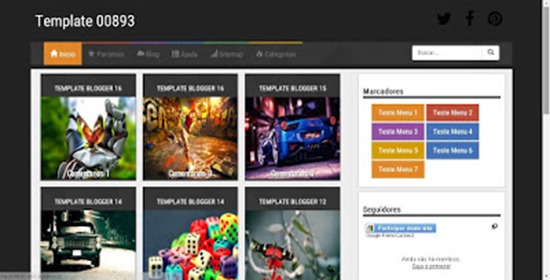 Floyyd Template Blogger 100 seo amigável