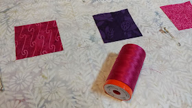 Aurifil thread and Island Batik fabrics