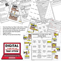 EARTH SCIENCE Activities for Test Prep, Test Review, Study Guides, and Vocabulary Review--PICTURE PUZZLES