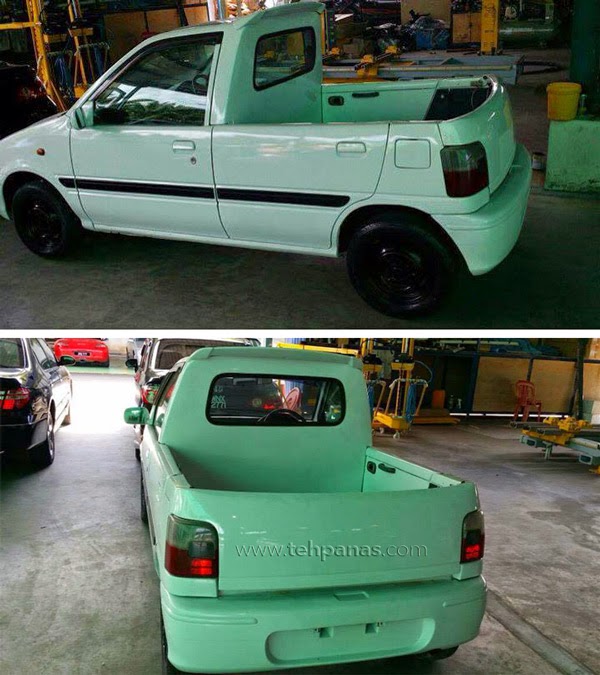 Gambar Perodua Hilux 4x4 Tersebar - TEHPANAS