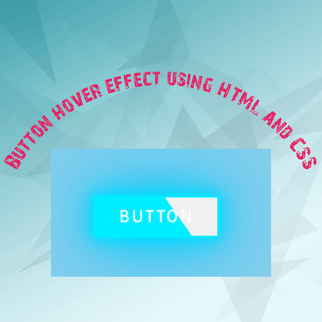 Button hover effect using CSS