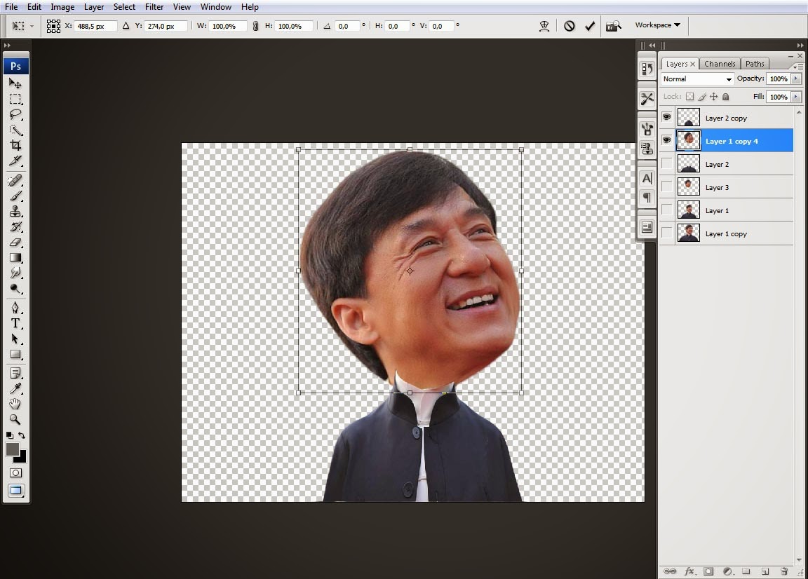  Cara membuat Karikatur dengan Photoshop