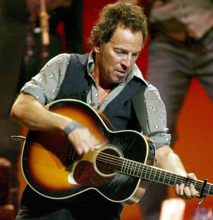 Bruce Springsteen guitar harmonica vocals Steve Van Zandt guitar 