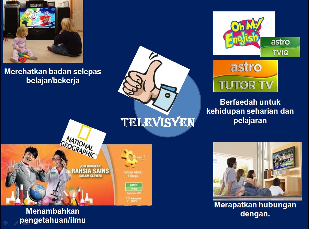 Diari Bahasa Melayu: Kebaikan Menonton Televisyen