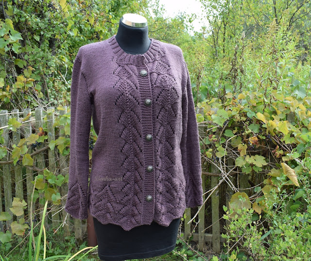 Sweter "Purple Plum"