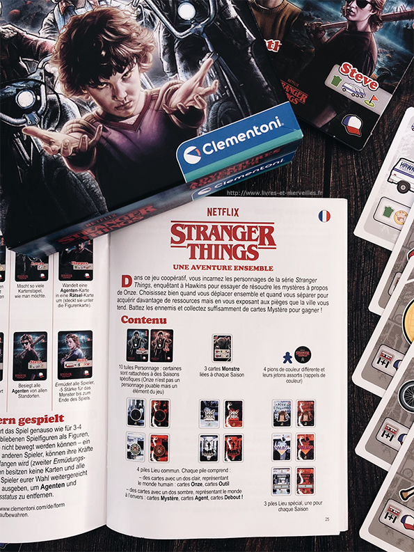 Jeu de société Stranger Things - Adventures together de Clementoni