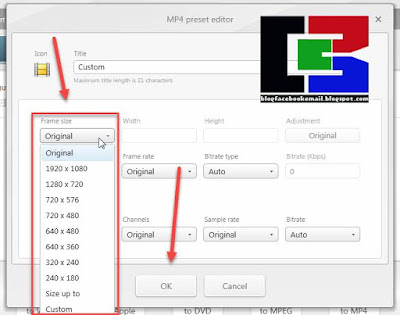 cara mengatur ukuran video di freemake converter