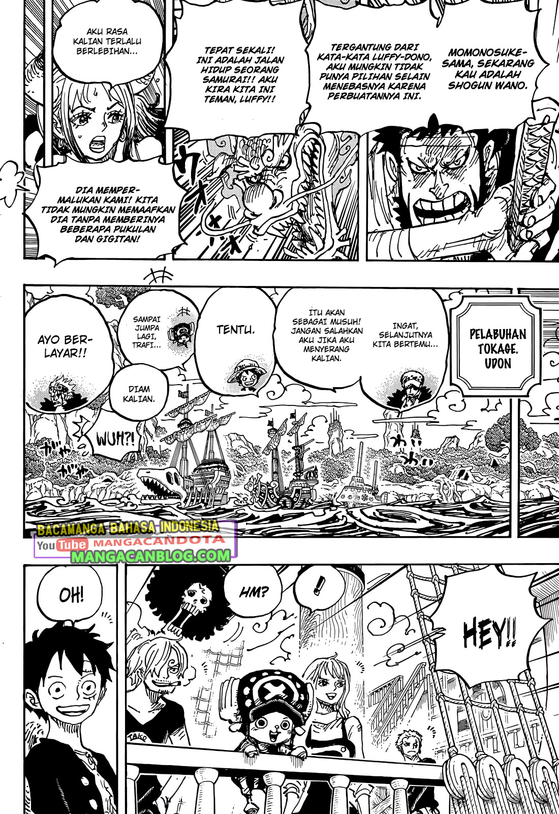 Manga One Piece Chapter 1057 Bahasa Indonesia HQ