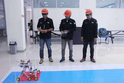 Robot Penanam Padi Hantarkan Mahasiswa UBL ke Final KRI 2019