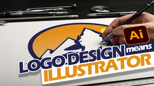 make a professional logo in illustrator | logo design