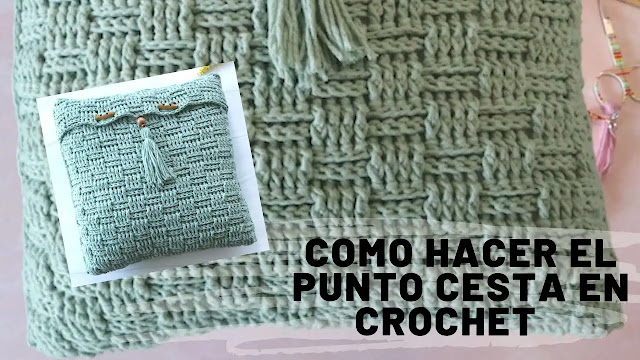 Punto cesta a crochet