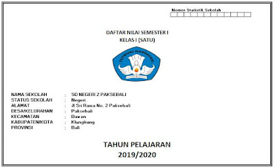 Daftar Nilai SD terbaru