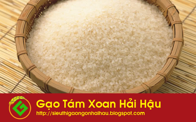 Gạo tám xoan - Đặc sản gạo ngon Hải Hậu