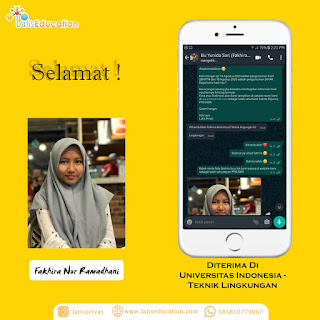 kisah sukses pejuang PTN Latiseducation bimbel online dan les privat