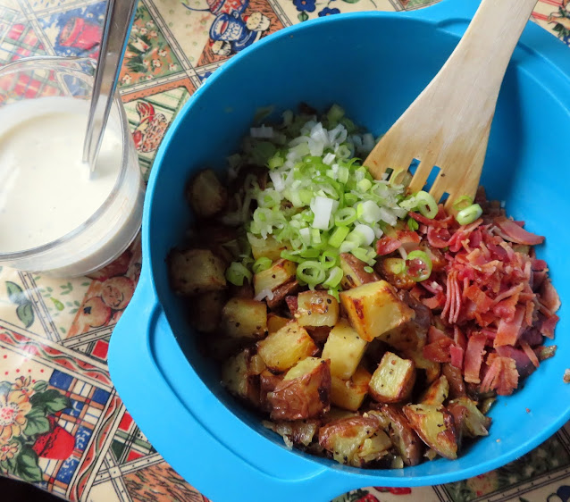 Creamy Roasted New Potato Salad