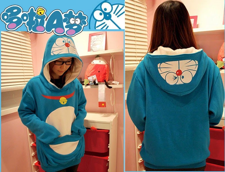  Doraemon Sweater Hoodie 