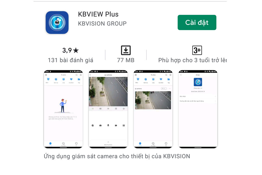 hướng dẫn tải ứng dụng kbview plus trên di động