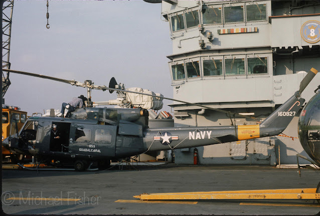 160827 HH-1N USS Guadalcanal Southampton docks