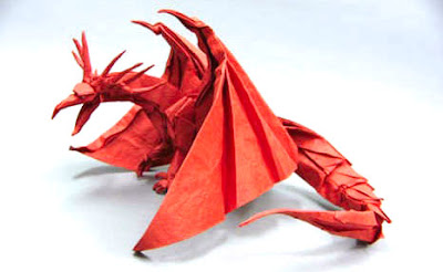hướng dẫn gấp giấy origami con rồng
