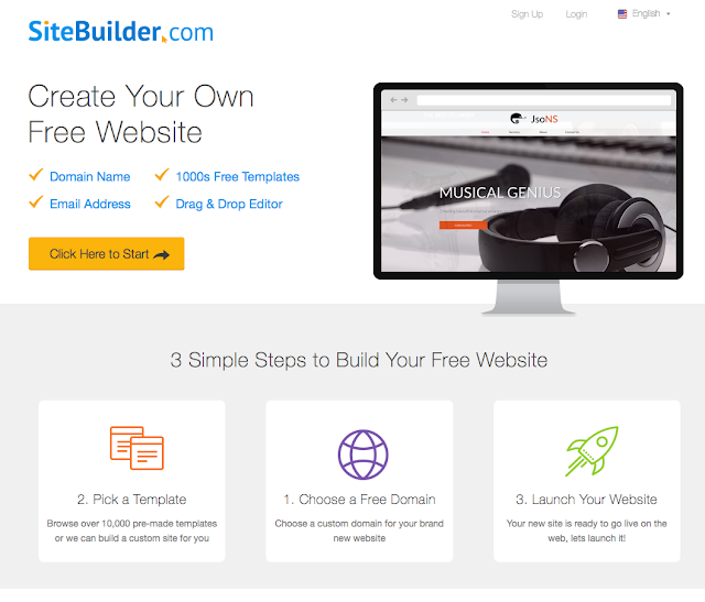  Best 5 Free Website Builders - SiteBuilder.com is a brand new website builder 
