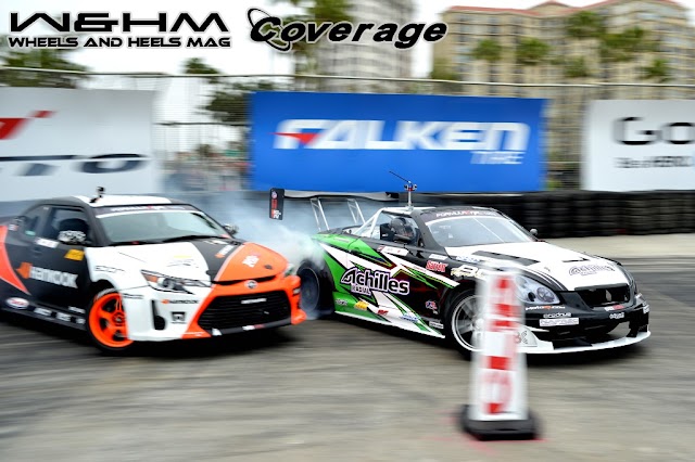 2013 #formuladrift Round 1 Long Beach Highlights