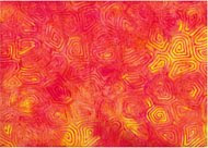 Bali Batik Flame Spirals