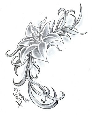 Flower Tattoo Designs on Flower Tattoo Design