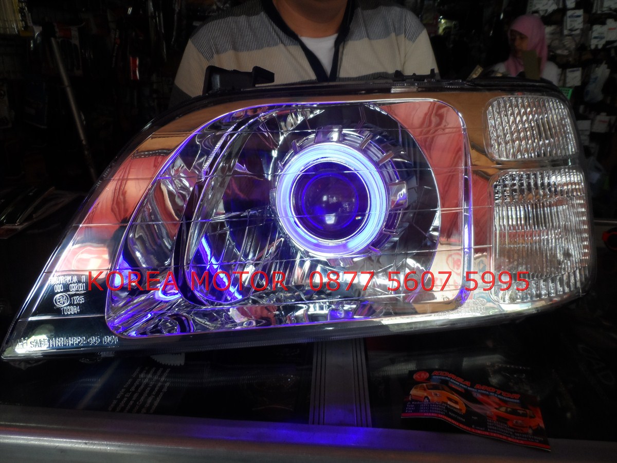 HEAD LAMP CRV 97 01 PROJECTOR PLUS HID ONDERDIL MOBIL KOREA